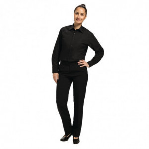 Dress Shirt Unisex Black - Size XL - Chef Works - Fourniresto