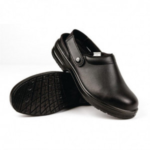 Black Mixed Safety Clogs - Size 39 - Lites Safety Footwear - Fourniresto