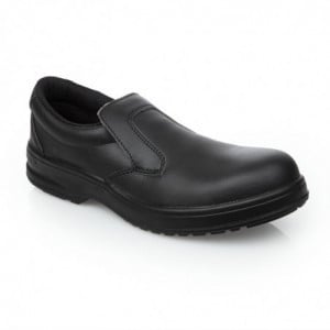 Black Safety Moccasins - Size 45 - Lites Safety Footwear - Fourniresto