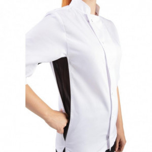 White Nevada Unisex Kitchen Jacket - Size S - Whites Chefs Clothing - Fourniresto