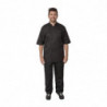 Black Unisex Cool Vent Montreal Chef Jacket - Size L - Chef Works - Fourniresto