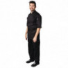 Veste De Cuisine Mixte Noire Cool Vent Montreal - Taille M - Chef Works - Fourniresto