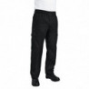 Unisex Fit Cargo Black Kitchen Pants - Size XXL - Chef Works - Fourniresto