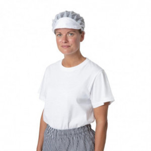 Charlotte in wit nylon - One size - Whites Chefs Clothing - Fourniresto