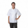 White Short Sleeve Boston Kitchen Jacket - Size XXL - Whites Chefs Clothing - Fourniresto