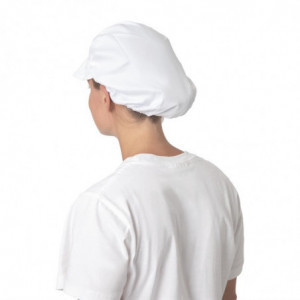 Charlotte Wit van Polycotton - One Size - Whites Chefs Clothing - Fourniresto