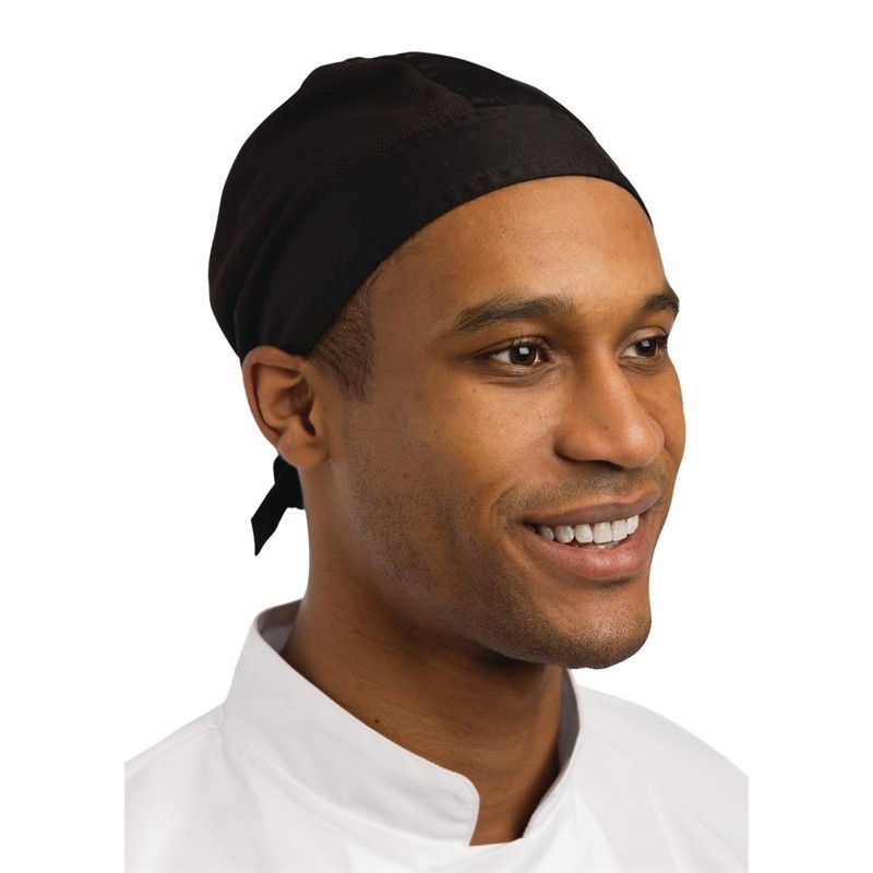 Bandana Zwart - One Size - Whites Chefs Clothing - Fourniresto