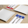 Gastro Napkins with Blue Border 500 x 350 mm - Olympia - Fourniresto