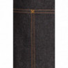 Tablier Limonadier Noir Memphis en Coton 585 x 305 mm - Chef Works - Fourniresto