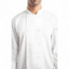 Witte unisex koksbuis met lange mouwen Calgary - Maat L - Chef Works - Fourniresto