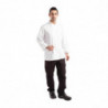 Witte unisex koksbuis met lange mouwen Calgary - Maat M - Chef Works - Fourniresto