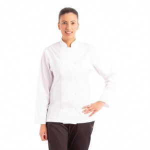 Veste de Cuisine Mixte Blanche à Manches Longues Calgary - Taille XXL - Chef Works - Fourniresto