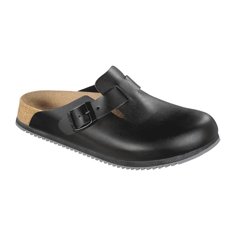 Klompen Zwart Grip Boston - Maat 39 - Birkenstock - Fourniresto