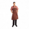 Urban Dorset Rust Bib Apron in Cotton 765 x 865 mm - Chef Works - Fourniresto