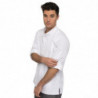 Koksbuis Unisex met Ritssluiting Wit Hartford - Maat XL - Chef Works - Fourniresto