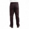 Slim zwarte broek voor heren - Maat L - Chef Works - Fourniresto