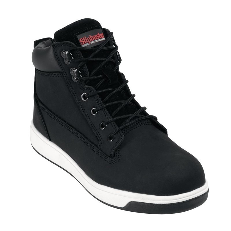 Chaussures de Sécurité Montantes en Cuir - Taille 39 - Slipbuster Footwear - Fourniresto