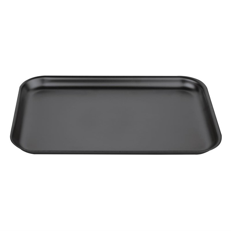 Anodized Aluminum Cooking Plate 420 x 305 mm - Vogue - Fourniresto