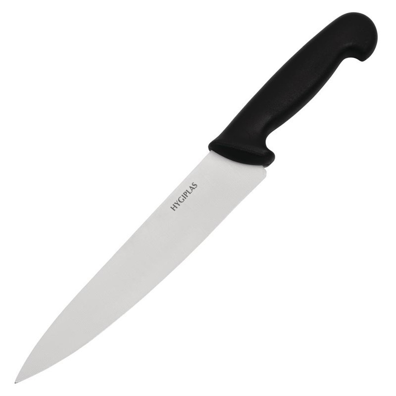 Kochmesser Schwarz Klinge 21,5 cm - Hygiplas - Fourniresto