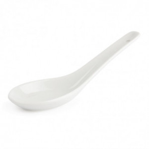 White Rice Spoon 130 mm - Set of 24 - Olympia - Fourniresto
