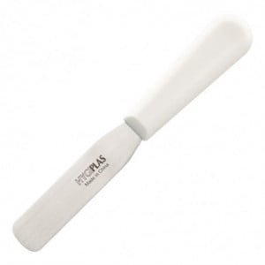 Messer Spatel Weiß Gerade 100 mm - Hygiplas - Fourniresto