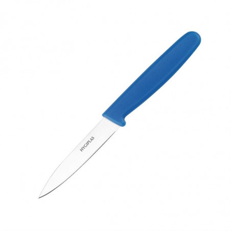 Messer mit blauer Klinge 7,5 cm - Hygiplas - Fourniresto