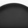 Round Black Non-Slip Tray Ø 280 mm - Olympia KRISTALLON - Fourniresto