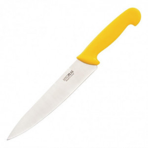 Kochmesser Gelb Klinge 21,5 cm - Hygiplas - Fourniresto