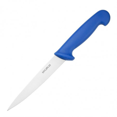 Messer mit blauer Filetierklinge 15 cm - Hygiplas - Fourniresto