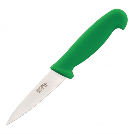 Küchenmesser Grün Klinge 9 cm - Hygiplas - Fourniresto