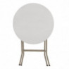 Folding Round Table - 600 mm - Bolero - Fourniresto