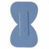 Verbandpleisters voor standaard blauwe vingertoppen 75 x 45 mm - Pak van 50 - FourniResto - Fourniresto