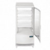 Witte Positieve Koelvitrine 2 Gebogen Deuren 86 L - Polar