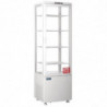 Positive White Curved Door Refrigerated Display 235 L - Polar
