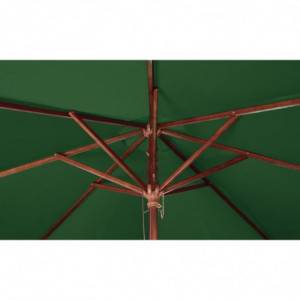 Green Round Parasol Ø 2.5 M - Bolero - Fourniresto