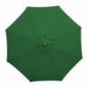 Green Round Parasol Ø 2.5 M - Bolero - Fourniresto