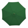 Parasol Groen Rond Ø 2,5 M - Bolero - Fourniresto