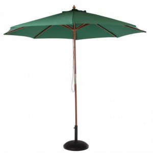 Parasol Groen Rond Ø 3 M - Bolero - Fourniresto