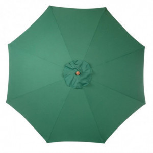 Parasol Groen Rond Ø 3 M - Bolero - Fourniresto