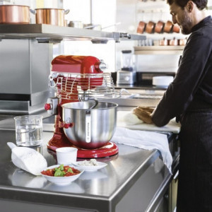 Professioneller Küchenmaschine Rot Empire 6,9 L - KitchenAid - Fourniresto