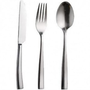 Samples of 3 Torino Table Knife and Fork Sets, Dessert Spoon - Olympia - Fourniresto