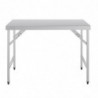 Grande Table Pliante Inox 1800 Mm - Vogue - Fourniresto