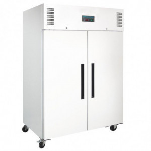 Witte Positieve Koelkastkast Gn 2/1 Dubbele Deur 1200 L - FourniResto