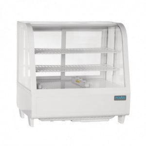 Witte Koelvitrine voor Toonbank - 2 Planken - 100 L - Polar