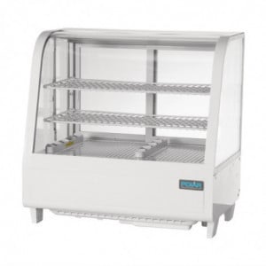 Witte Koelvitrine voor Toonbank - 2 Planken - 100 L - Polar