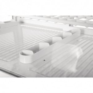 Witte Koelvitrine voor Toonbank - 2 Planken - 100 L - Polar