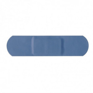 Pflaster Blau Detektierbar - Packung mit 100 - FourniResto - Fourniresto