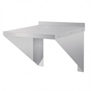 Stainless Steel Shelf For Microwave 560 X 460 Mm - Vogue - Fourniresto