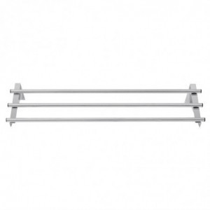Tubular Stainless Steel Wall Shelf - 1200 X 300 mm - Vogue - Fourniresto