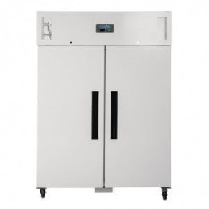 Koelkast met negatieve temperatuur Wit GN 2/1 Dubbele deur 1200 L - Polar - Fourniresto